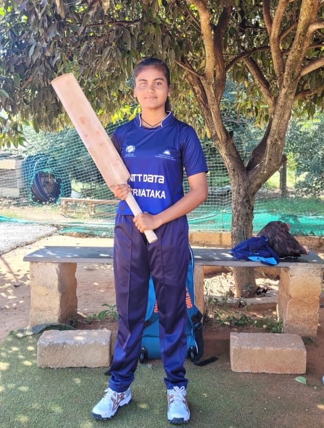 Ms. Deepika T.C., has been selected for India's first-ever Women's Cricket Team for the Blind